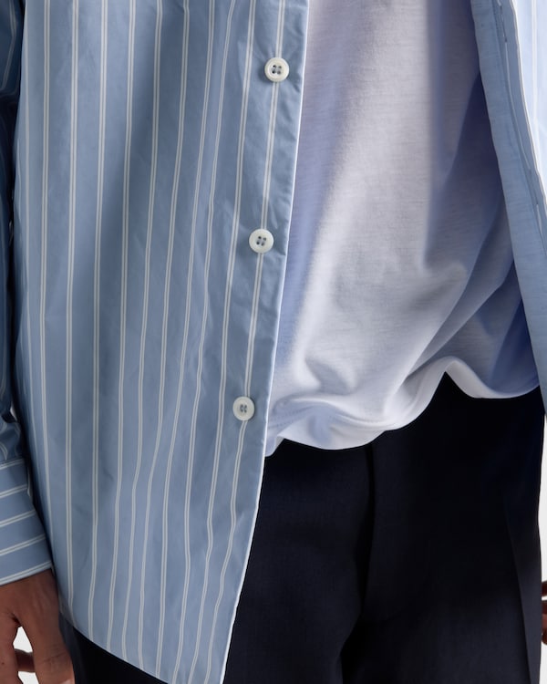 Shapeable cotton T-shirt - White Shapeable cotton T-shirt - White