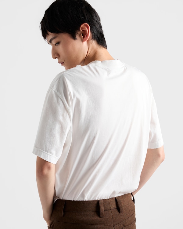 Cotton T-shirt - White Cotton T-shirt - White