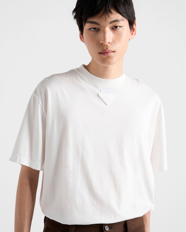 Cotton T-shirt - White Cotton T-shirt - White