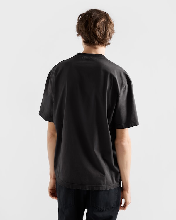 Cotton T-shirt - Lead Gray Cotton T-shirt - Lead Gray