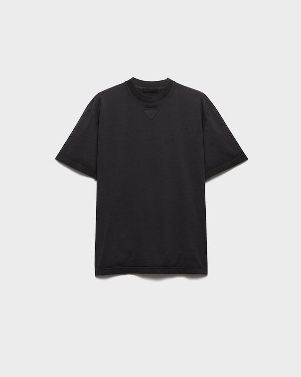 Cotton T-shirt - Lead Gray Cotton T-shirt - Lead Gray
