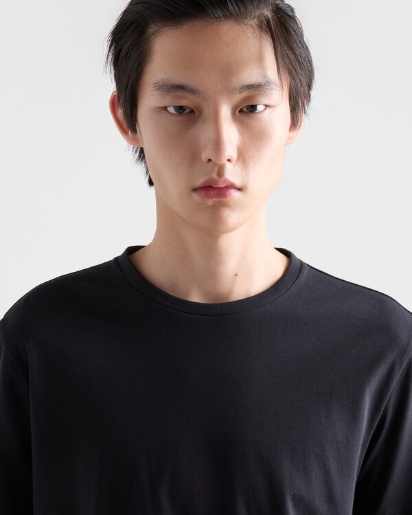 تيشيرت قطني - أسود تيشيرت قطني - أسود