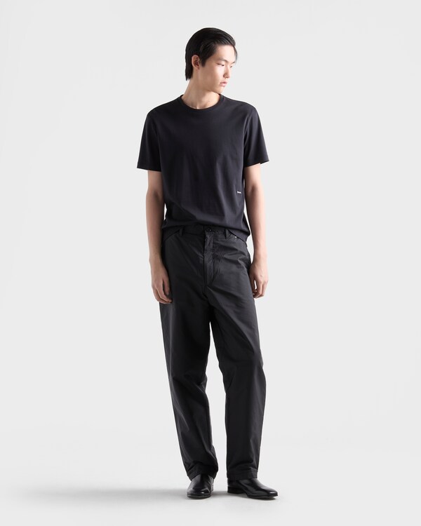 تيشيرت قطني - أسود تيشيرت قطني - أسود