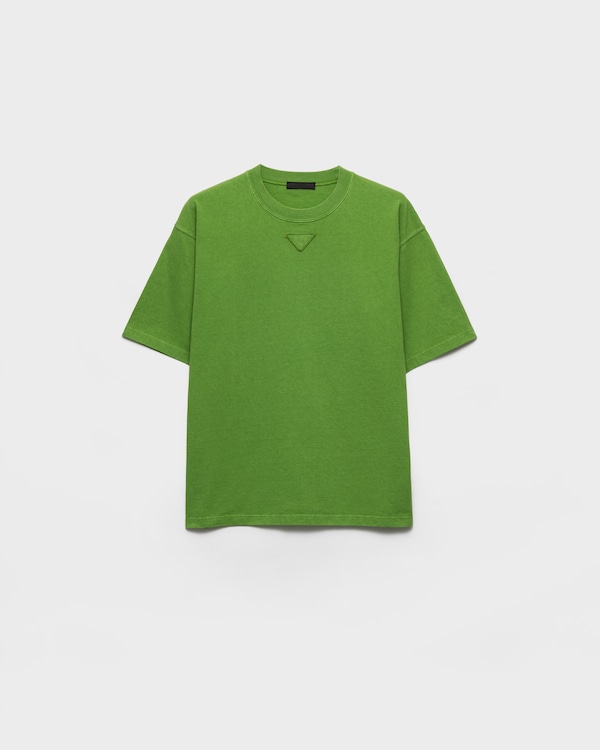 Cotton T-shirt - Green Cotton T-shirt - Green