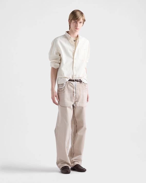 Cotton T-shirt - Limestone Cotton T-shirt - Limestone