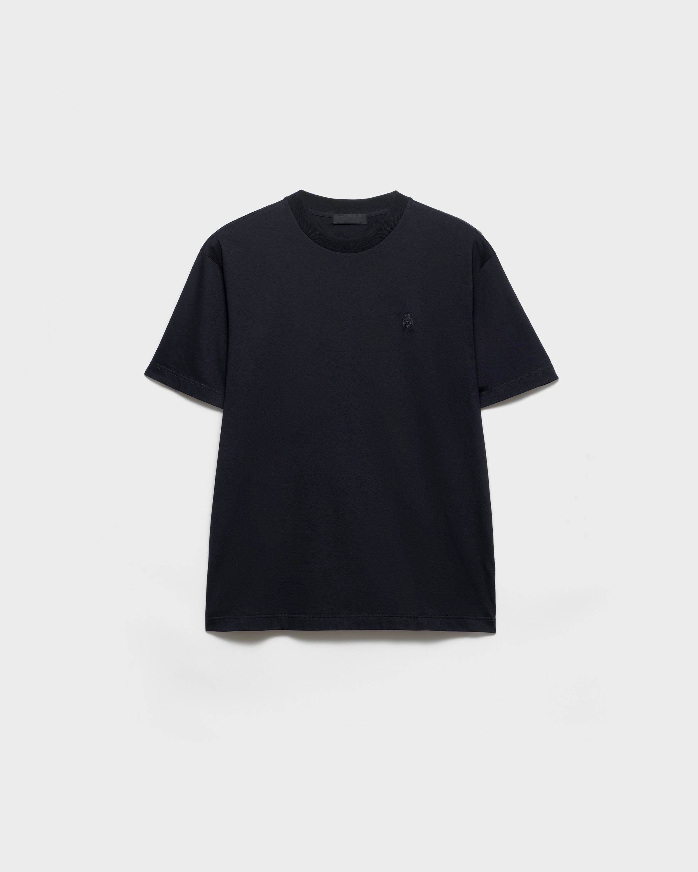 PRADA ブラック Tシャツ サイズS ブラック コットン Tシャツ | PRADA - 日本