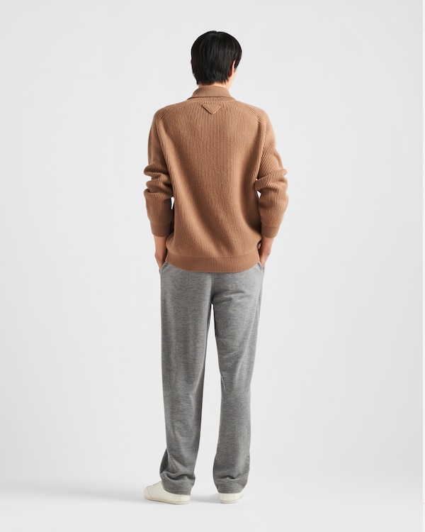 Pantalon en coton molletonné Pantalon en coton molletonné