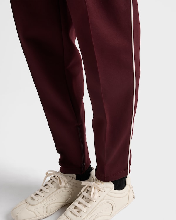 Jogging en tissu technique - Grenat Jogging en tissu technique - Grenat