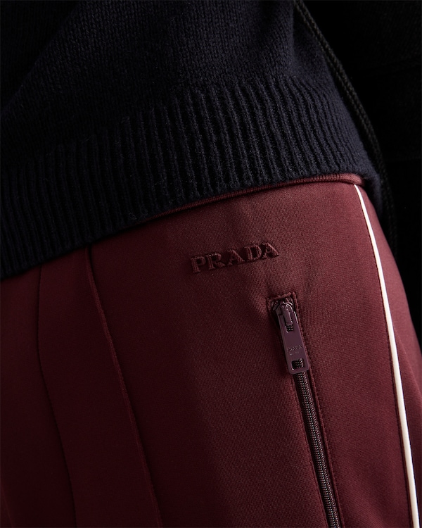 Jogging en tissu technique - Grenat Jogging en tissu technique - Grenat