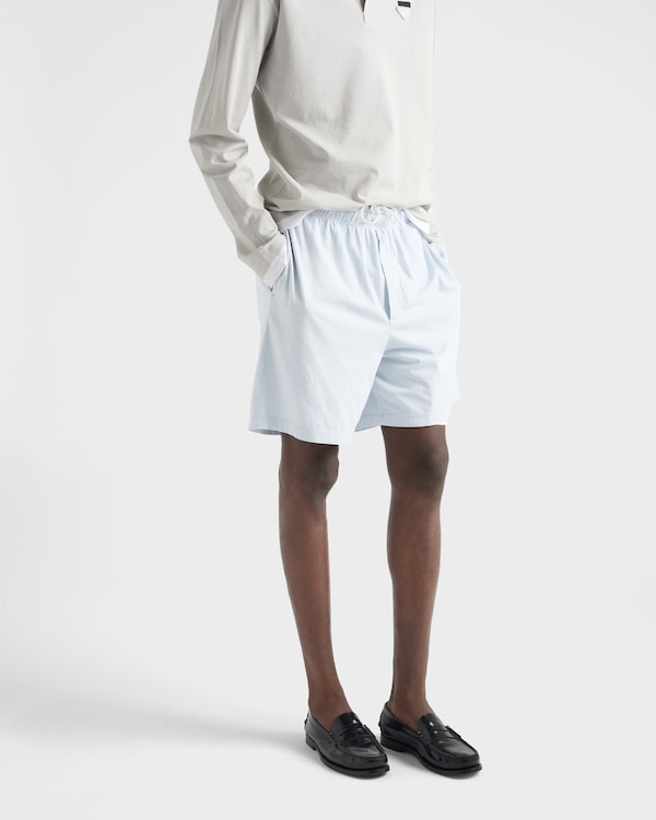 Cotton shorts - Astro/White Cotton shorts - Astro/White