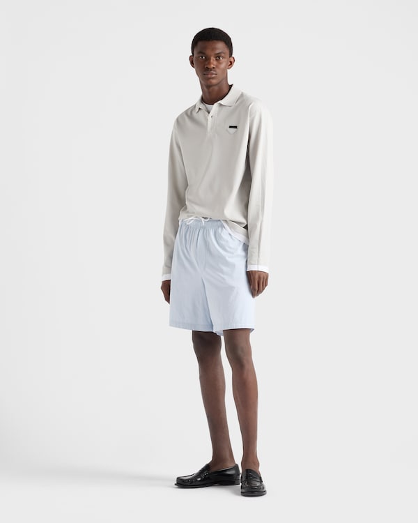 Cotton shorts - Astro/White Cotton shorts - Astro/White