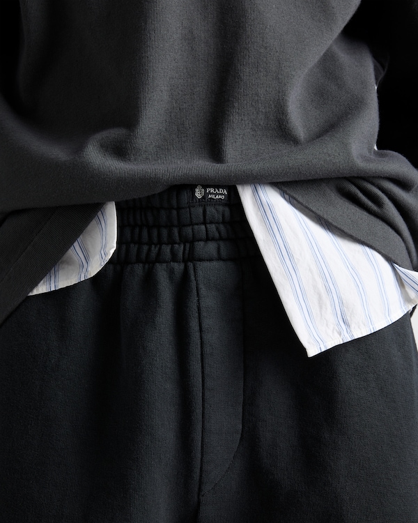 Cotton Bermudas - Black Cotton Bermudas - Black