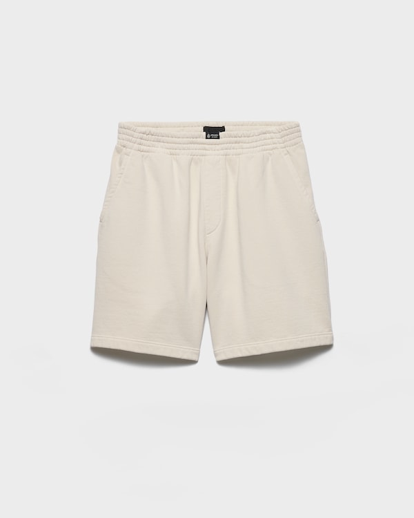 Cotton Bermudas - Chalk White Cotton Bermudas - Chalk White