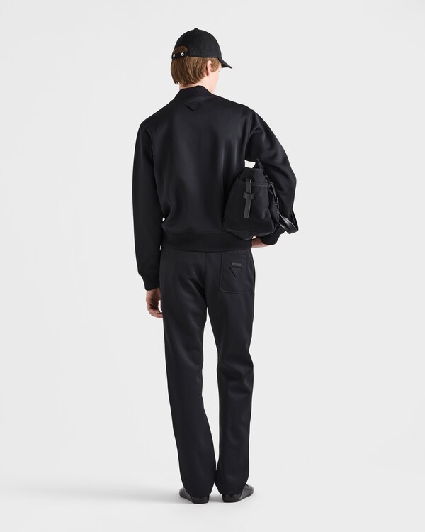Pantalon en jersey technique - Noir Pantalon en jersey technique - Noir