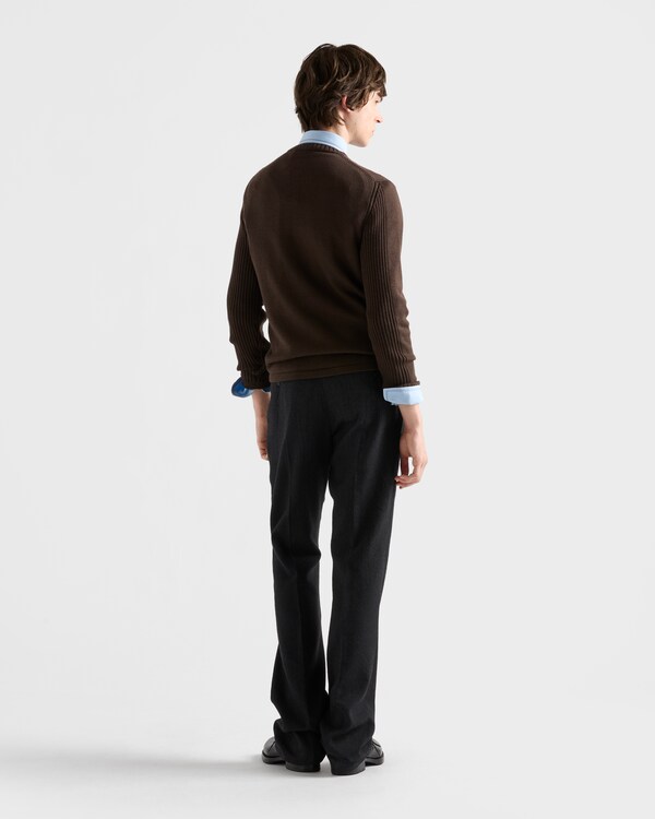 Wool sweater - Dark Brown Wool sweater - Dark Brown