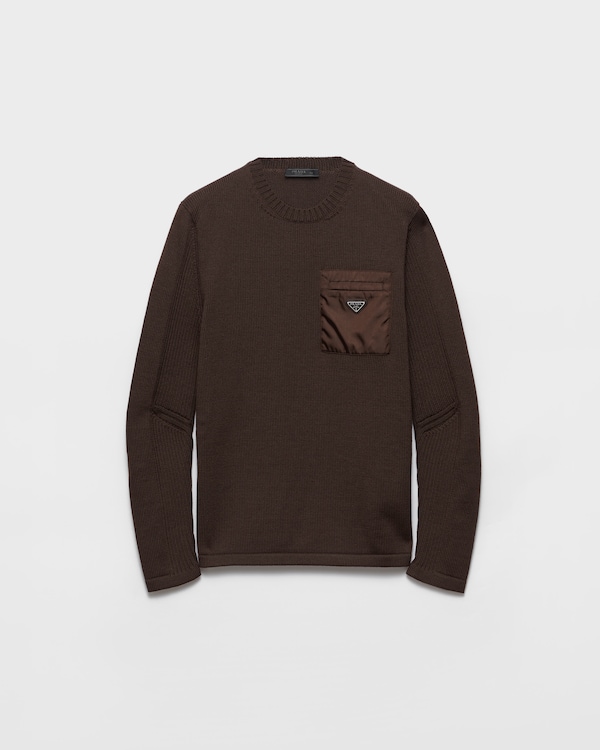 Wool sweater - Dark Brown Wool sweater - Dark Brown
