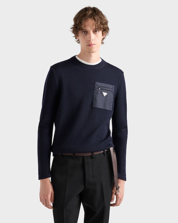 Wool sweater - Navy Wool sweater - Navy
