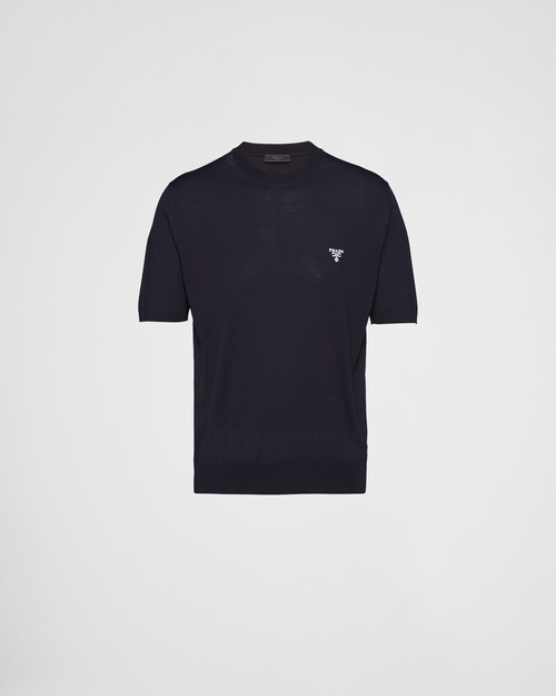 Prada 羊毛圆领毛衣 1