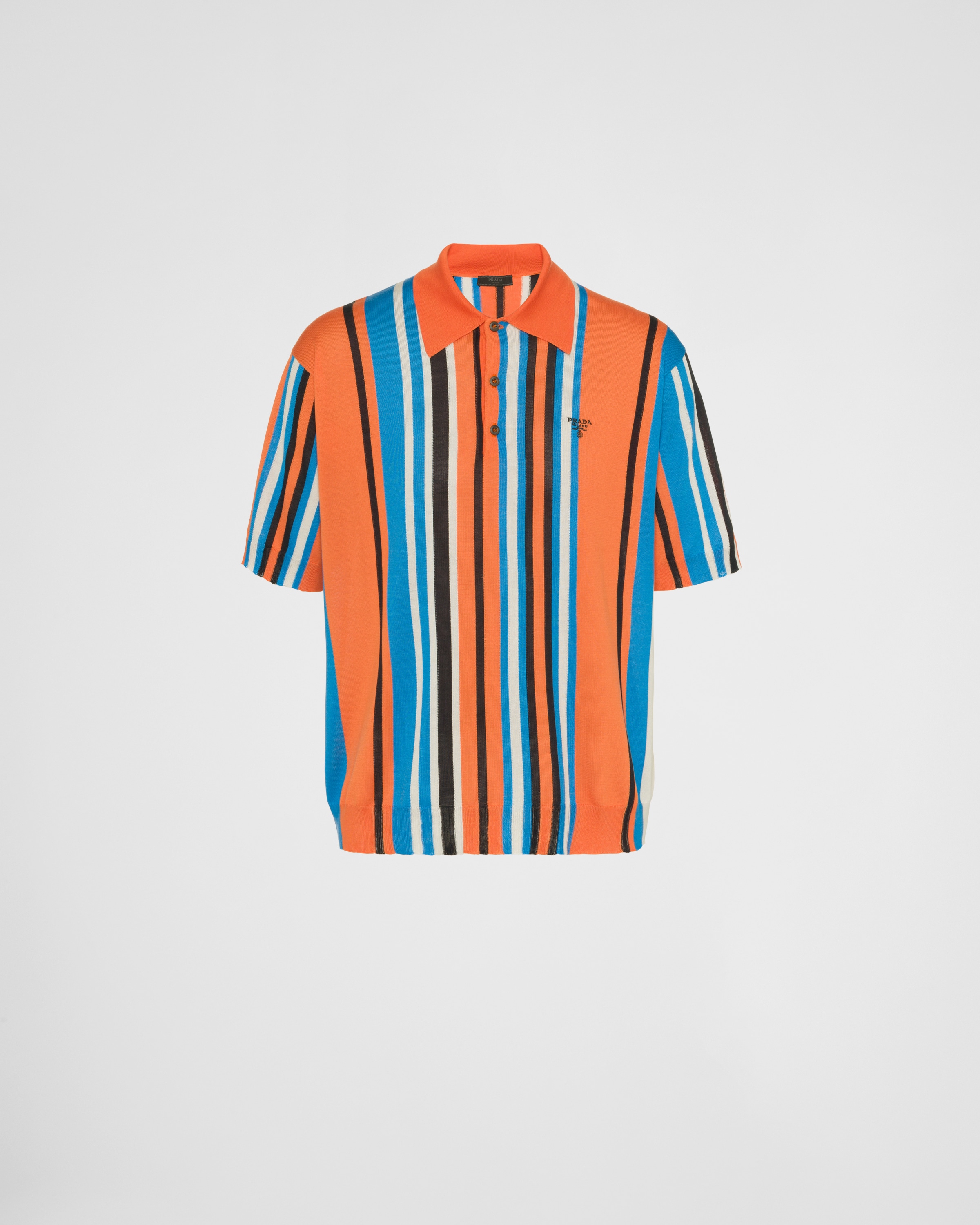 Prada striped polo shirt Clearance