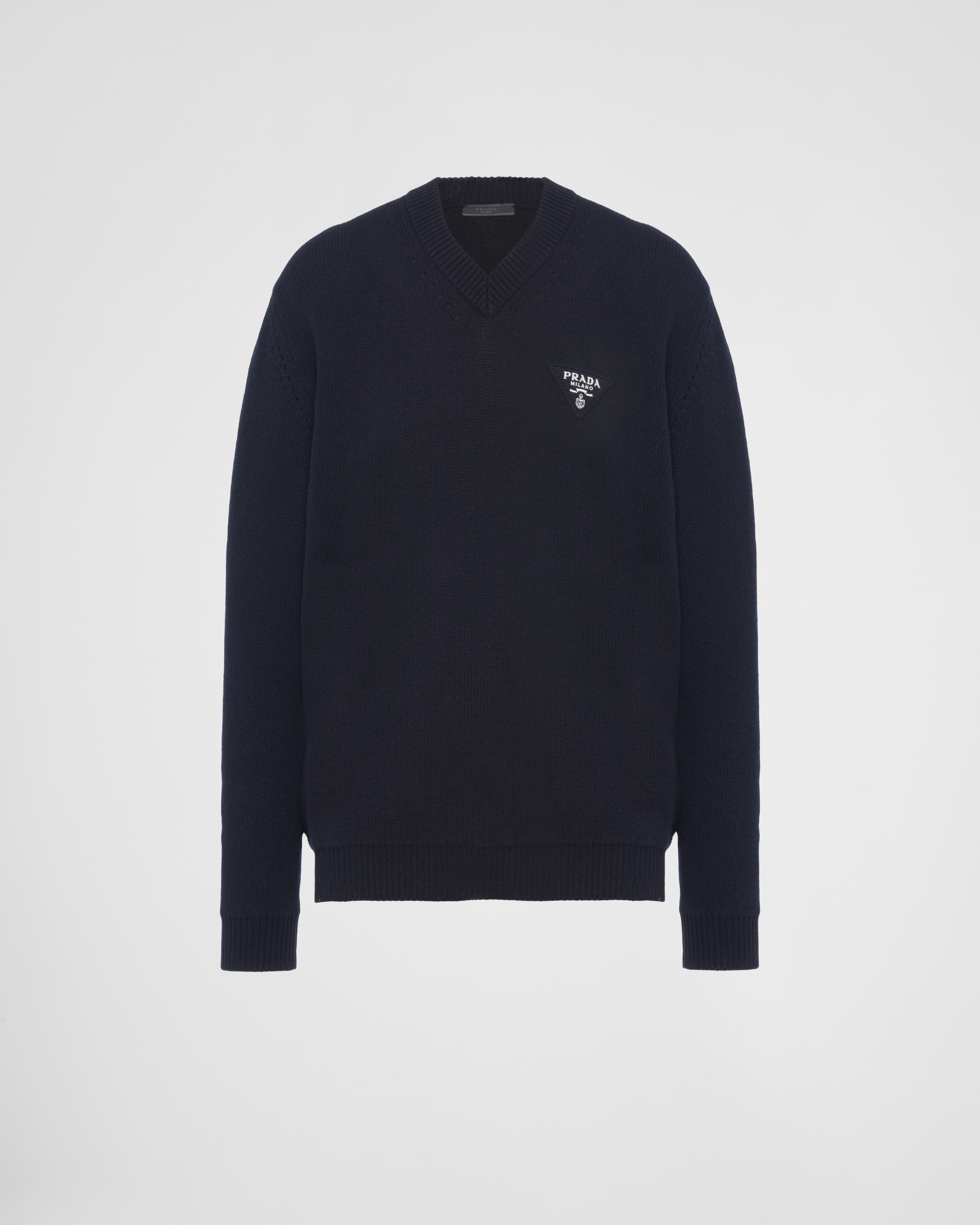 Prada v neck sale sweater