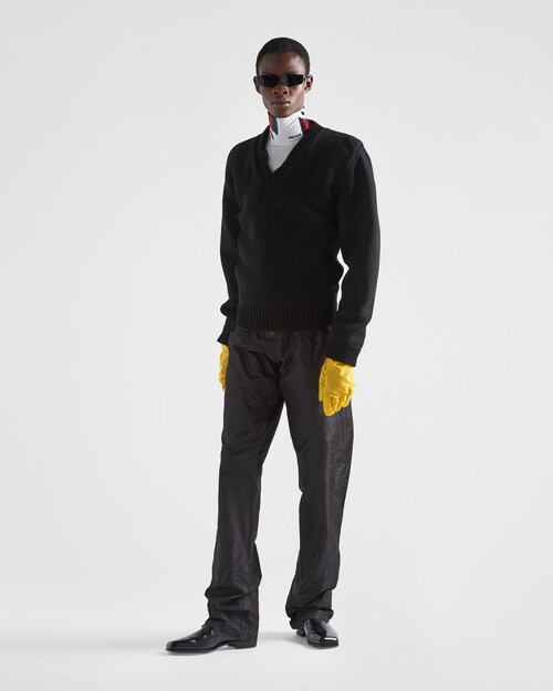 Prada Shetland wool V\u002Dneck sweater 2