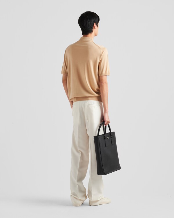 Superfine wool polo shirt Superfine wool polo shirt