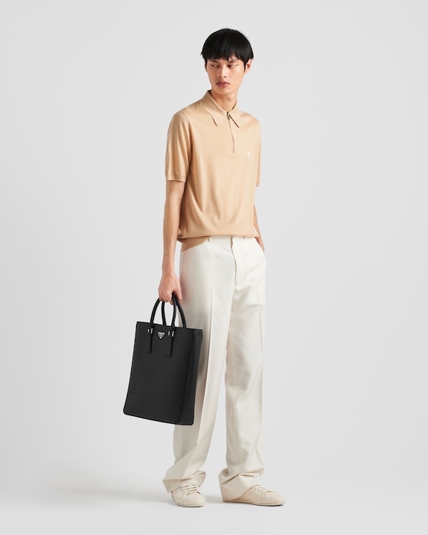 Superfine wool polo shirt Superfine wool polo shirt