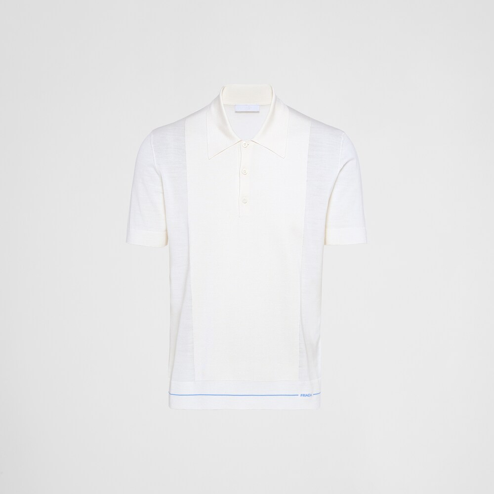Prada Polo in lana pettinata 1