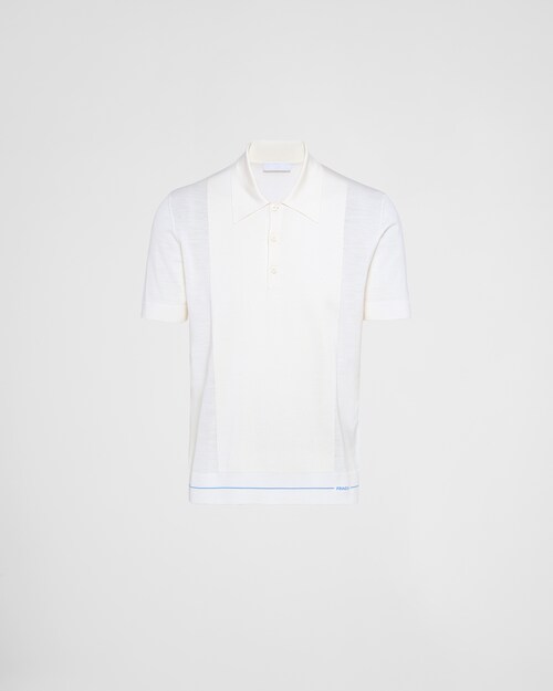 Prada Polo in lana pettinata 1
