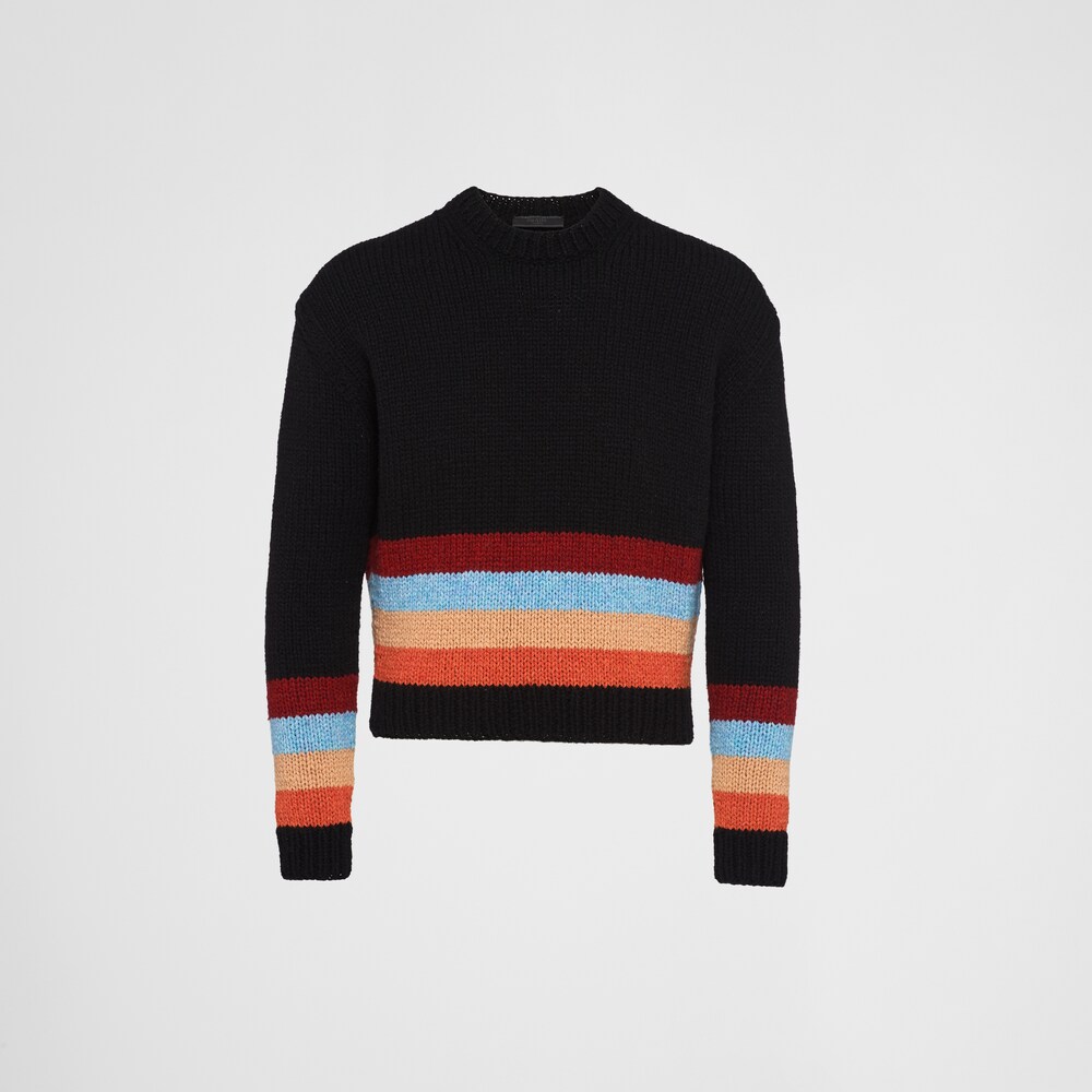 Prada Wool and cashmere crew-neck sweater 1