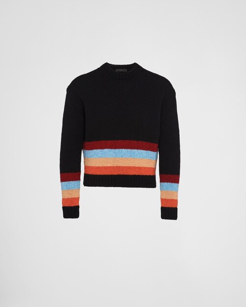 Prada Wool and cashmere crew-neck sweater 1