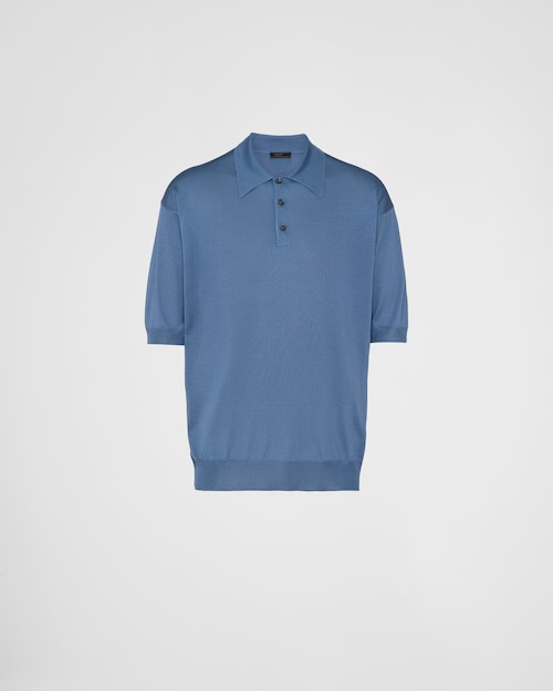 Prada Polo en soie 1