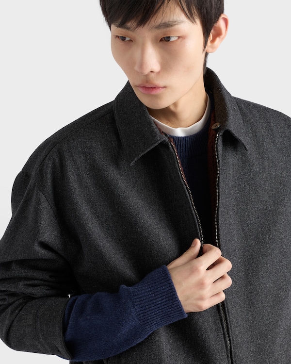 Re-Cashmere crew-neck sweater - Ink Blue Re-Cashmere crew-neck sweater - Ink Blue