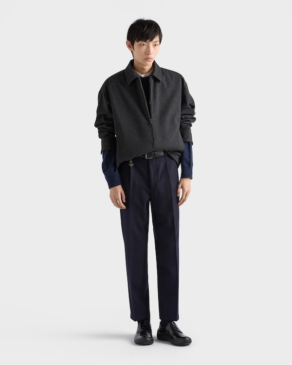 Re-Cashmere crew-neck sweater - Ink Blue Re-Cashmere crew-neck sweater - Ink Blue