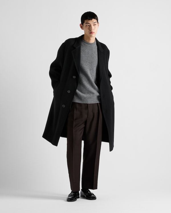 Pull à manches courtes en Re-Cashmere Pull à manches courtes en Re-Cashmere