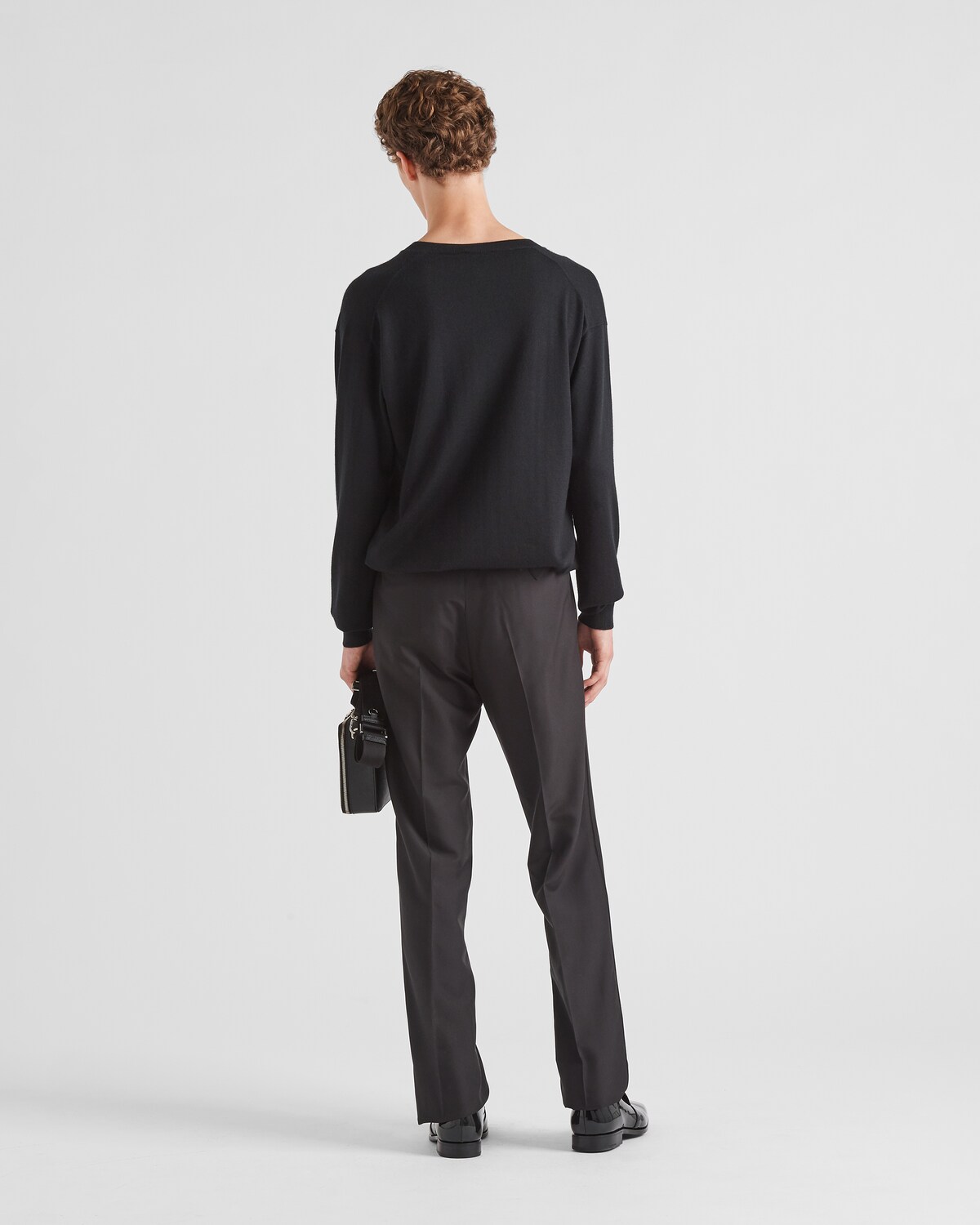 PRADA SHORT-SLEEVE KNIT SWEATER STYLE 197 main image 1
