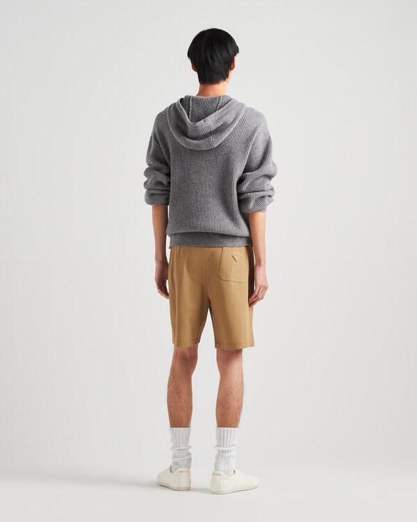 Sweat à capuche en maille cachemire Sweat à capuche en maille cachemire