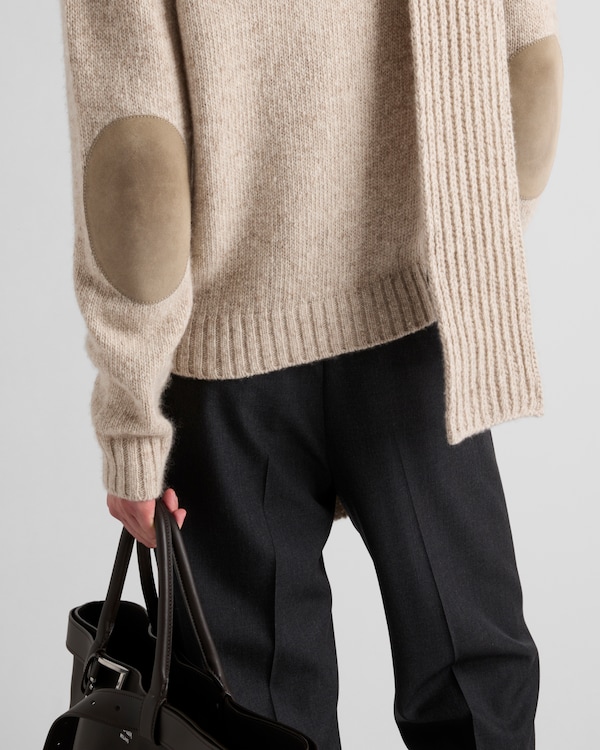 Pull à col rond en cachemire Pull à col rond en cachemire