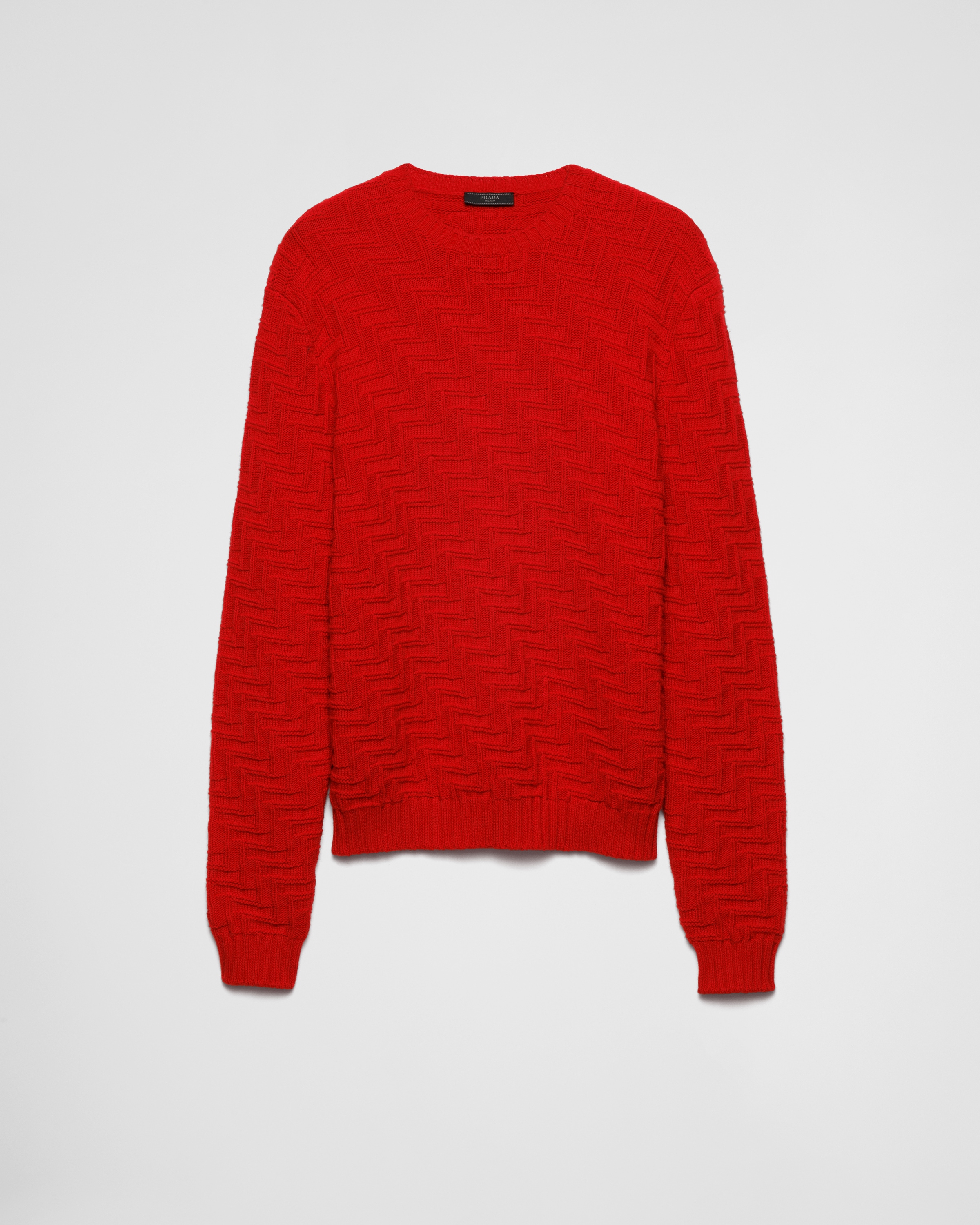 Prada red sweater deals