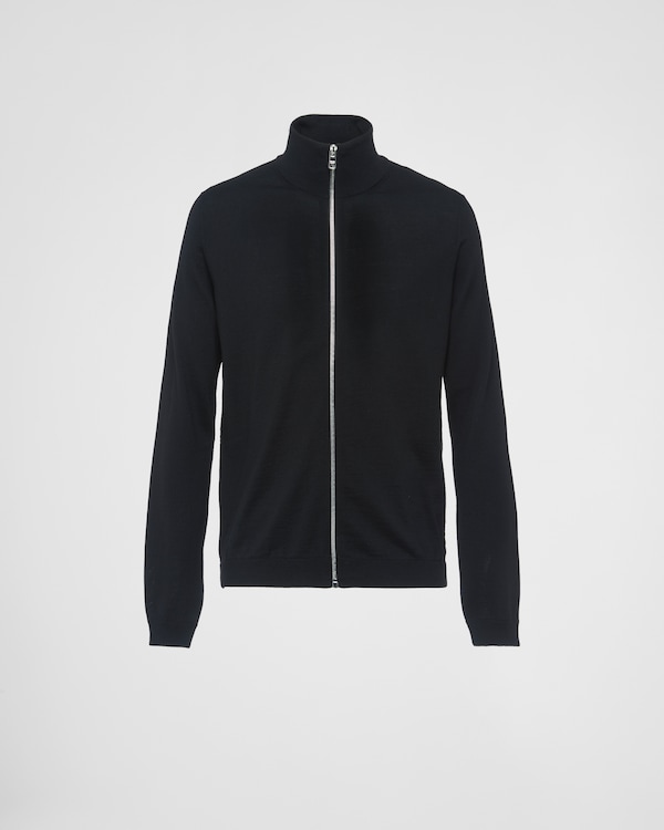 Black Cashmere cardigan | PRADA