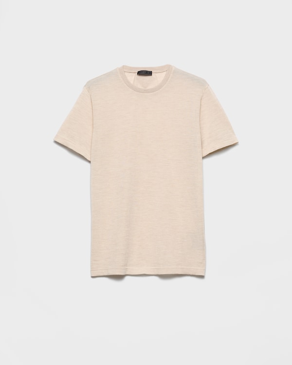 Oversize-T-Shirt aus Kaschmir Oversize-T-Shirt aus Kaschmir