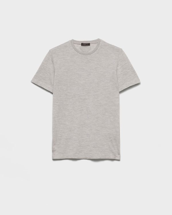 Oversize-T-Shirt aus Kaschmir Oversize-T-Shirt aus Kaschmir