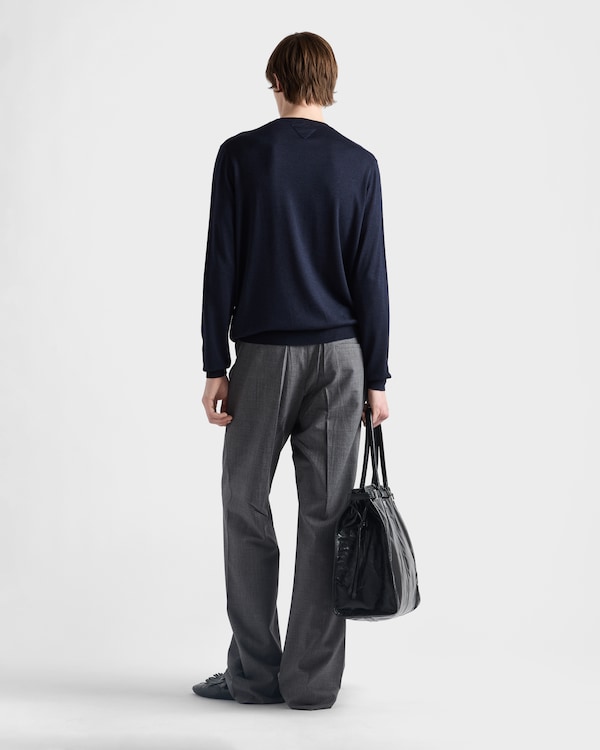 Cashmere and silk crew-neck sweater Cashmere and silk crew-neck sweater