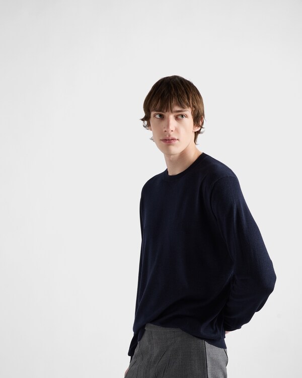 Cashmere and silk crew-neck sweater Cashmere and silk crew-neck sweater