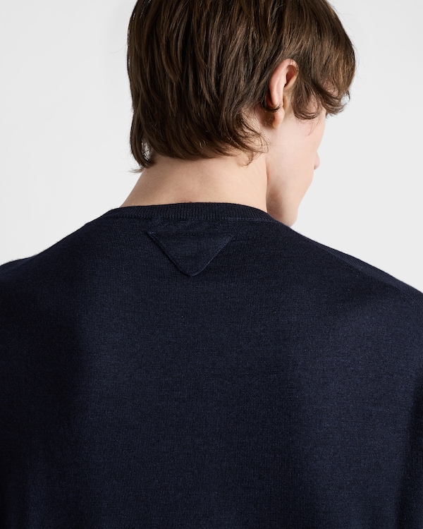 Cashmere and silk crew-neck sweater Cashmere and silk crew-neck sweater