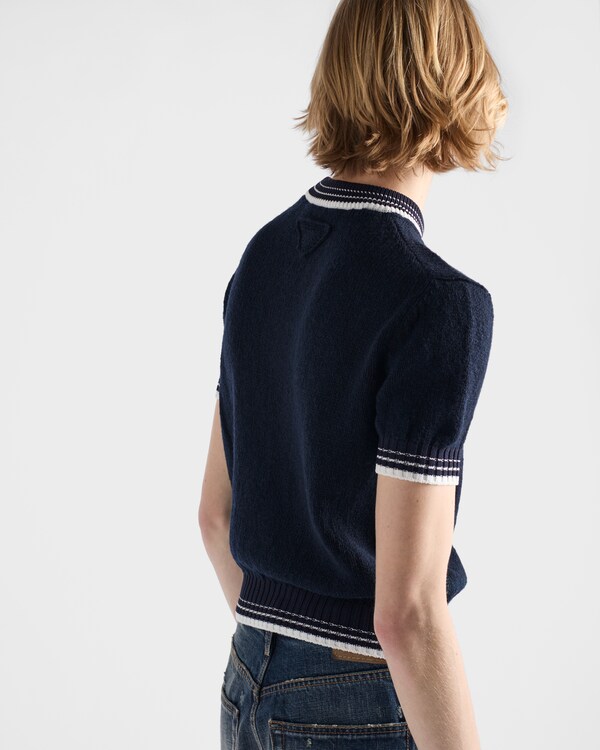 Shetland wool crew-neck sweater Shetland wool crew-neck sweater