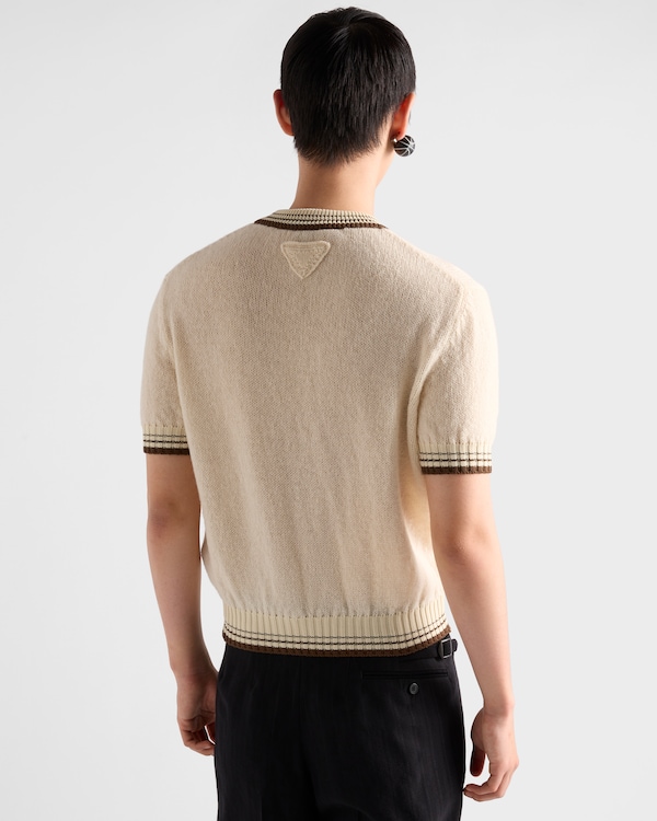 Shetland wool crew-neck sweater Shetland wool crew-neck sweater