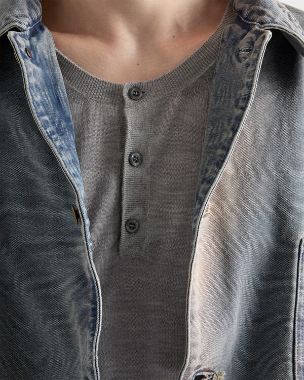 Long-sleeved cashmere and silk sweater  Long-sleeved cashmere and silk sweater