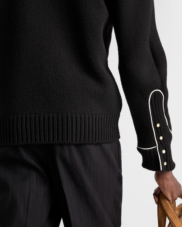 Oversized Shetland wool sweater Oversized Shetland wool sweater