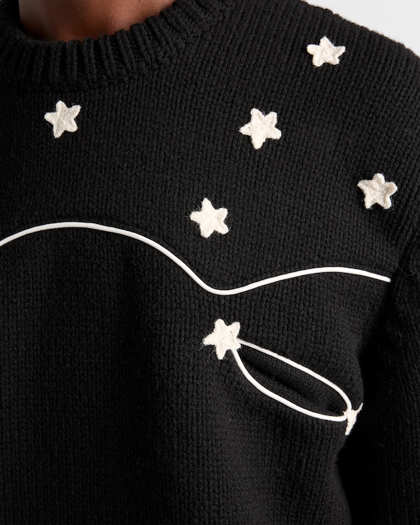 Oversized Shetland wool sweater Oversized Shetland wool sweater